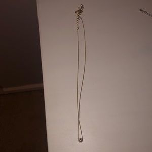 gold necklace